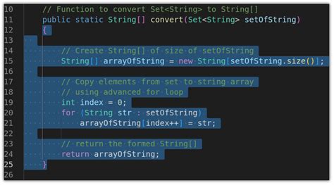 comment out multiple lines visual studio.